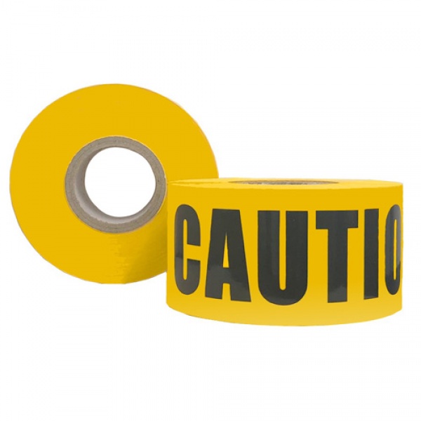 CAUTION Barrier Tape 75mm x 300m