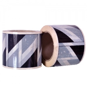 DANGEROUS GOODS printed labels on a roll 96mm x 100mm - 6 Rolls