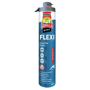 Gorilla FLEXI Expanding Foam Click&Fix 750ml