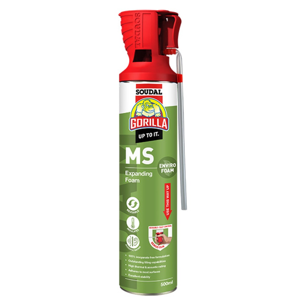 Gorilla MS Expanding Foam 500ml Trade Products