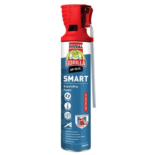 Gorilla SMART Expanding Foam 600ml