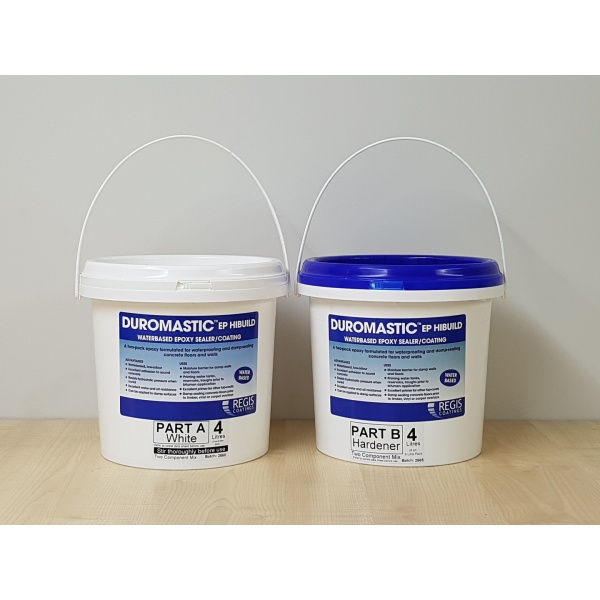 Water Based Epoxy Waterproof Coating White 4L