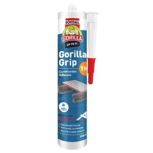 Gorilla Grip 1 Hour Cure Construction Adhesive 310ml (Box of 12)