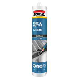 Soudal Roof & Gutter Silicone Sealant