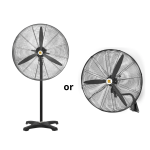BE 750mm (30″) Industrial Pedestal / Wall Fan Combo 280W