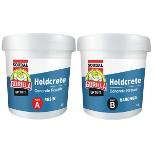 Gorilla Holdcrete Epoxy Concrete Repair Kit 8Lt