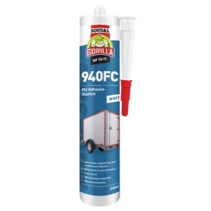 Gorilla 940FC PU Adhesive Sealant 600ml Grey