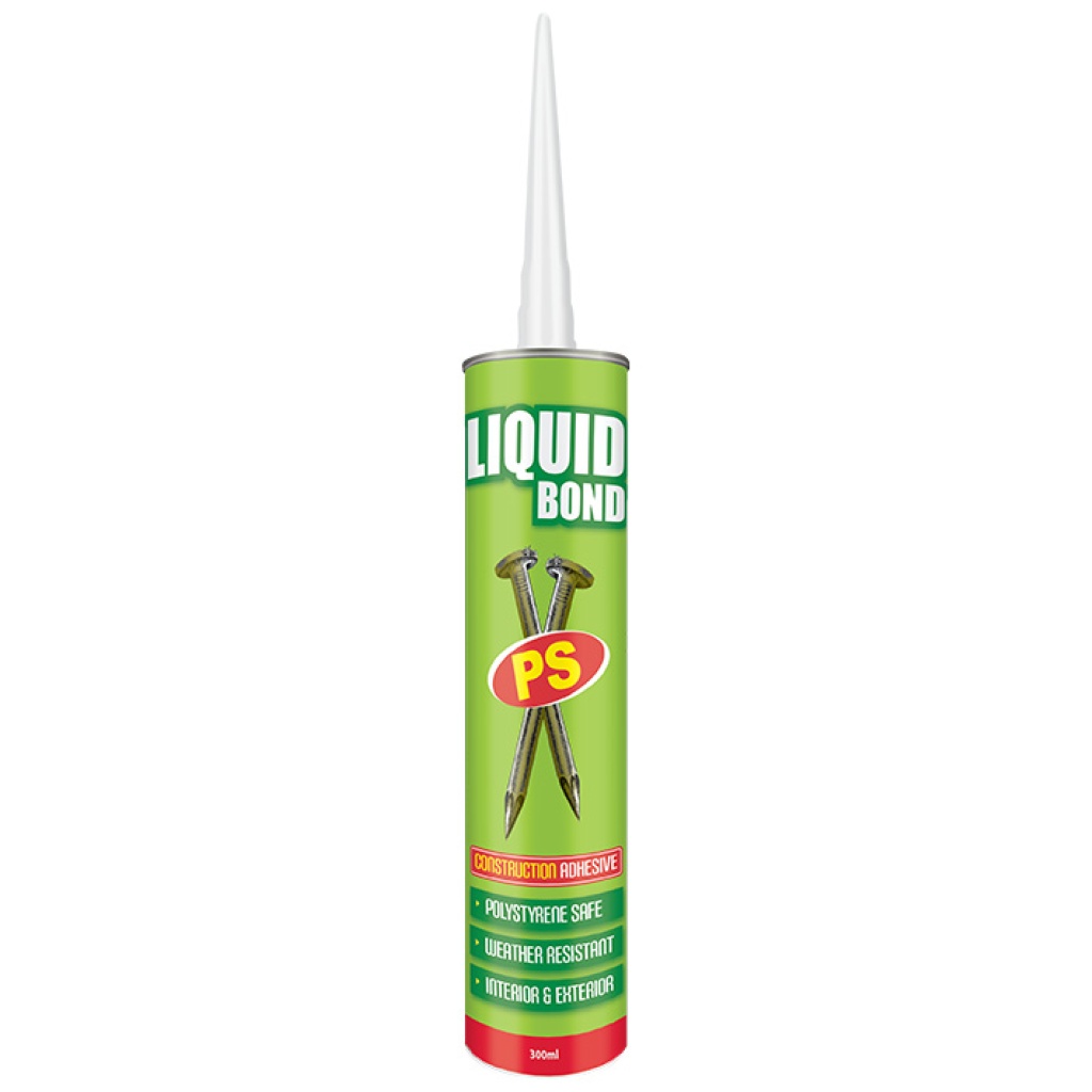 Liquid Bond Construction Adhesive PS Polystyrene Safe 300ml Trade