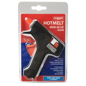 Holdfast Hotmelt Glue Gun Mini Low Temp 7-25watt