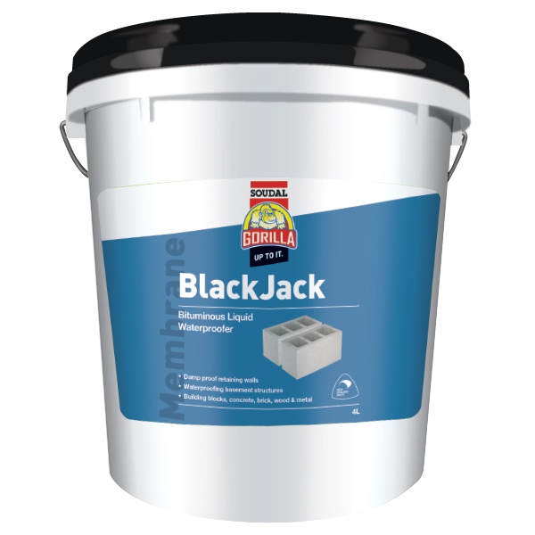 Gorilla BlackJack Bituminous Liquid Waterproofer 20Lt