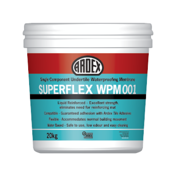 Ardex WPM001 Undertile Liquid Waterproofing 20Kg