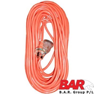 Extension Lead 15Amp - 15 metre Orange