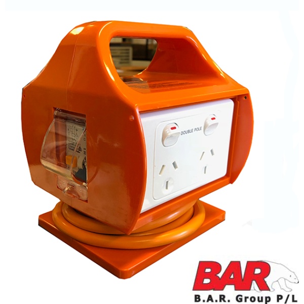Portable Power Box 10 Amp - PSOA – 2 metre 4 sockets