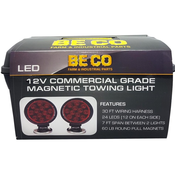 LED Safety/Towing Lightning: LED Magnetic 12V HD Towing Light Kit - Image 3