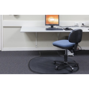 Rubber Chairmat 1450mm X 1140mm