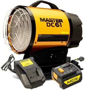 Hybrid Diesel Radiant Heater - 17kW