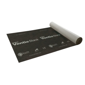 VENTIA BLACK SELF ADHESIVE UNDERLAY 1.5x50m (75m2)