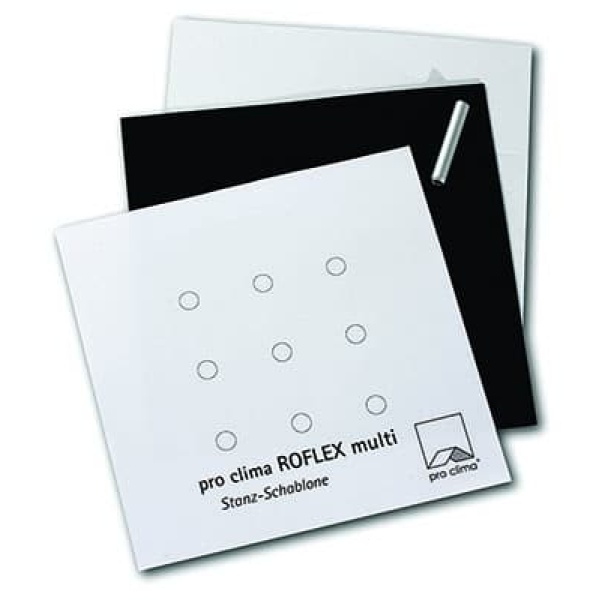 Pro Clima ROFLEX 20 MULTI Multi conduit grommet for up to 9 conduits 200mm x 200mm - 2 pieces pack