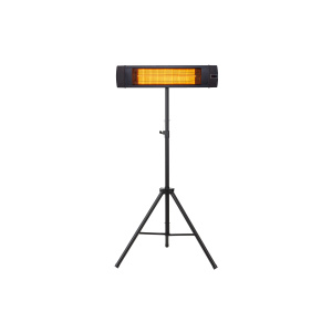2000W Carbon Series Radiant Free Standing Wall Mounted Heater + Tripod Stand, Rectangle, 240V with Remote Control