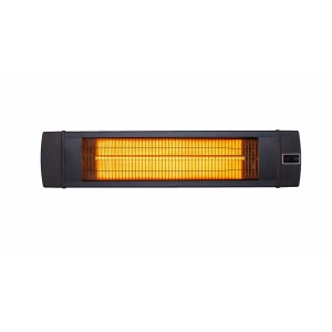 2000W Carbon Series Radiant Wall Mounted Heater, Rectangle, 240V with Remote Control