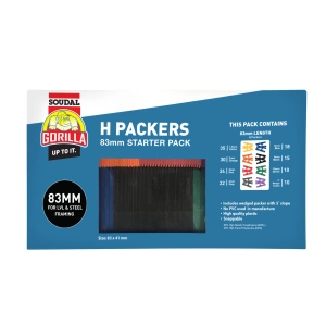 Gorilla H Packer 83mm Starter Pack