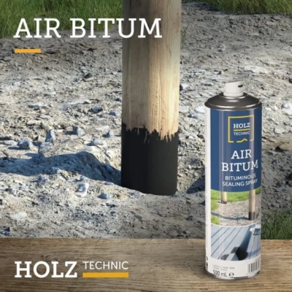AIR BITUM BLACK Bituminous Membrane Sealing Spray 500ml - Image 2