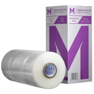 Cast Machine Stretch Film - Clear, 500mm x 1630m x 20mu