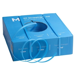 Polypropylene Hand Strapping Band 12mm x 1000m - Blue