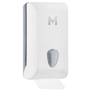 Matthews Half Slimfold Towel Dispenser - 400 Sheet Capacity - White