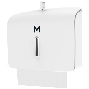 Matthews Mini Slimfold Towel Dispensers - 300 Sheet Capacity - White