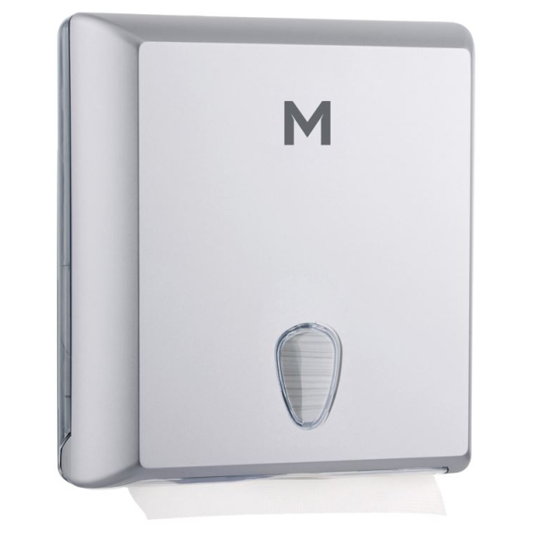 Matthews Regular Slimfold Dispensers - 450 Sheet Capacity - Silver