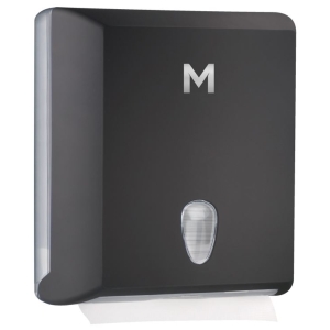 Matthews Regular Slimfold Dispensers - 450 Sheet Capacity - Black