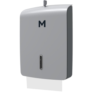 Tall Slimfold Towel Dispensers - 600 Sheet Capacity - Silver