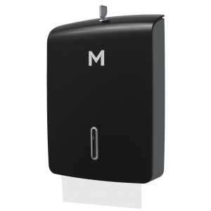 Tall Slimfold Towel Dispensers - 600 Sheet Capacity - Black