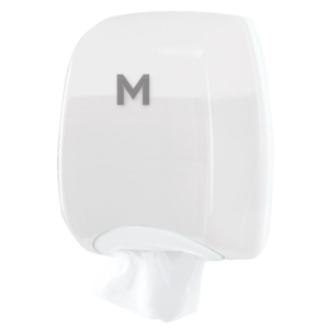 Eco Interleave Tissue Dispenser - White, 400 Sheet Capacity