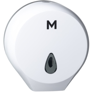 Matthews Single Jumbo Roll Dispenser - 1 Roll Capacity - White