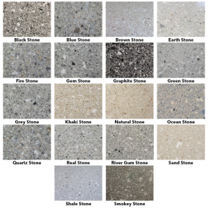 Garage Concrete Floor Decorative Flake Chips - Natural Stone Range 20Kg