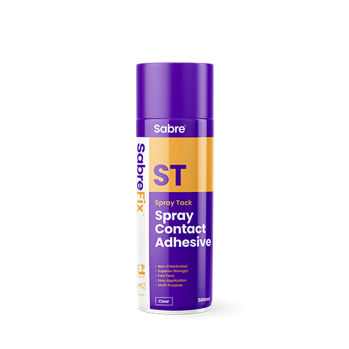 SabreFix ST Spray Contact Adhesive 500ml (Box of 12)